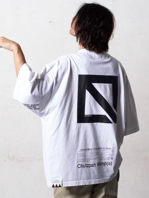 I CON TEE/ ビックTシャツ / ホワイト