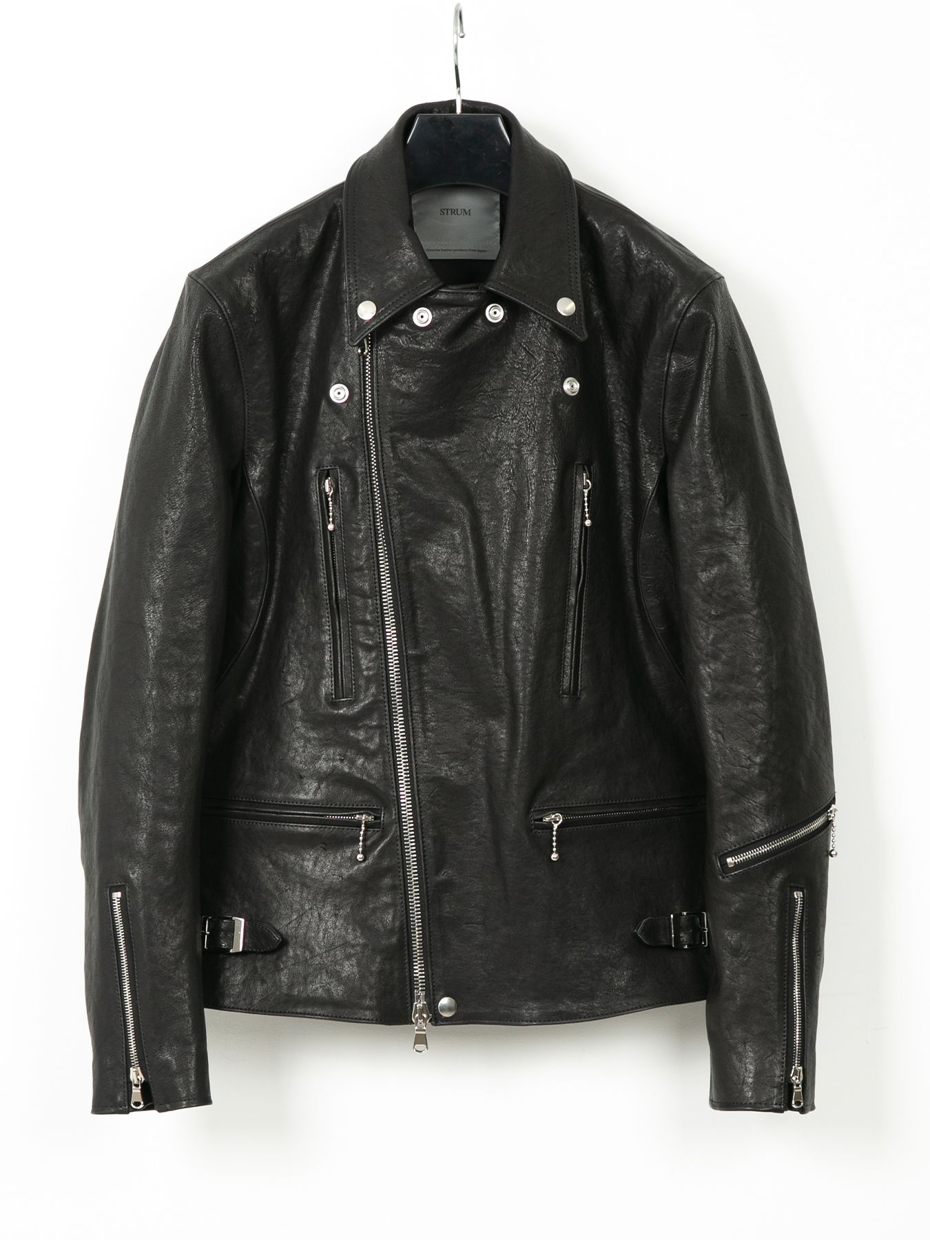 【予約品 10月12日(日) 締切】Pit Vegetable Full Tanned Shrunken Horsehide Double Riders / フルタンニン ピット鞣し シュリンクホースハイド ダブルライダース / LIST