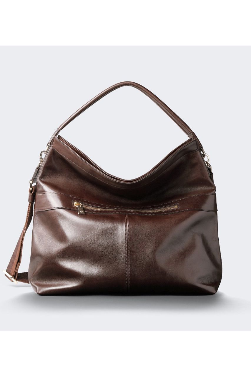 aniary - 2WAYショルダー Antique Leather / Dark Brown 【aniary