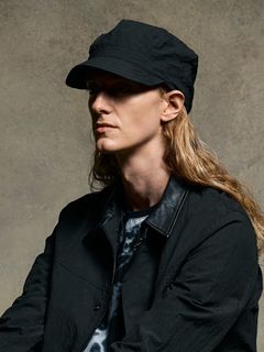 【予約品 9月23日(火) 締切】solid engineer cap / ソリッド エンジニアキャップ / チャコールブラック