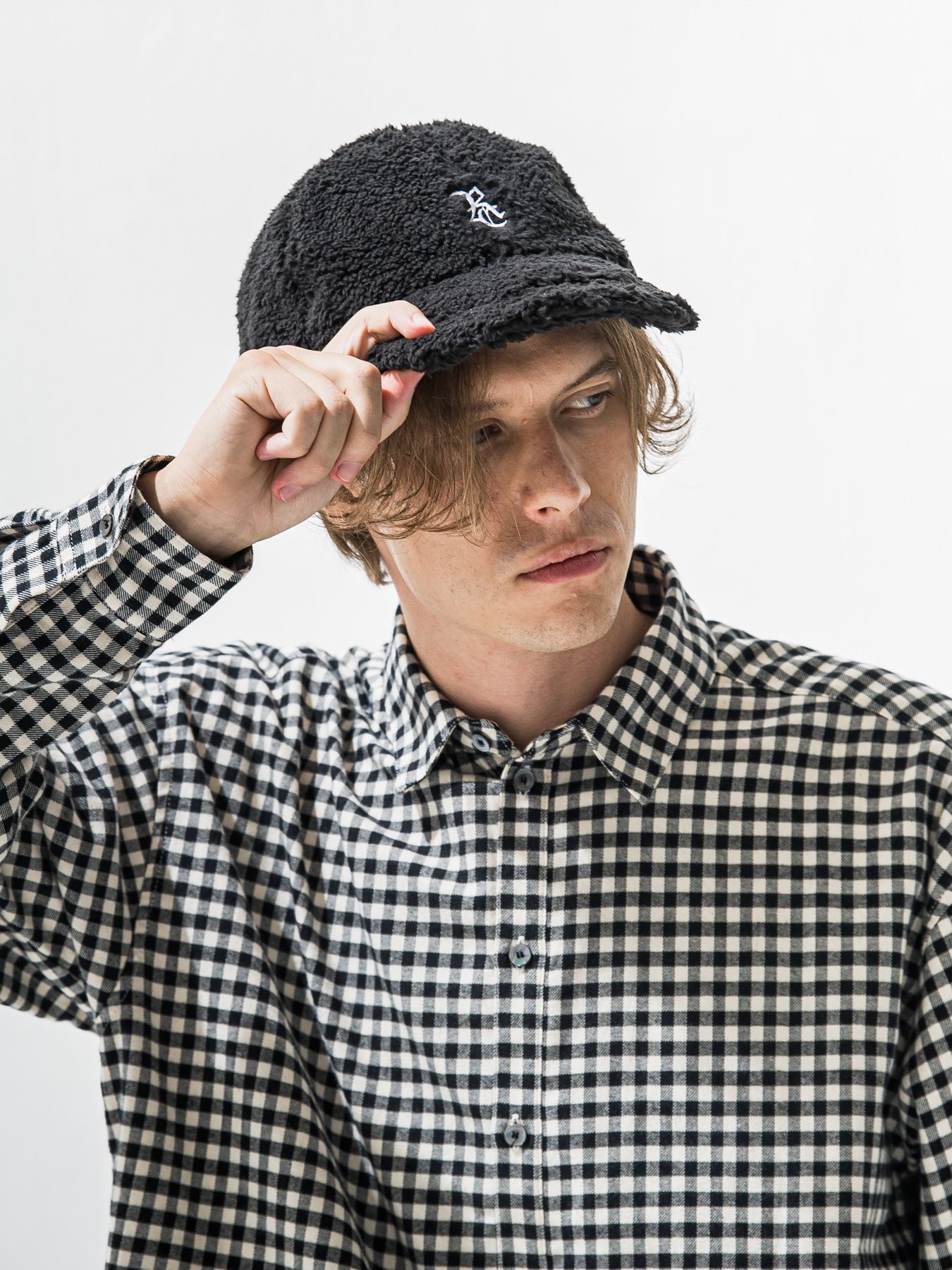 【予約品 9月6日(日) 締切】BOA LOW CAP / シルキーボア ローキャップ / ブラック