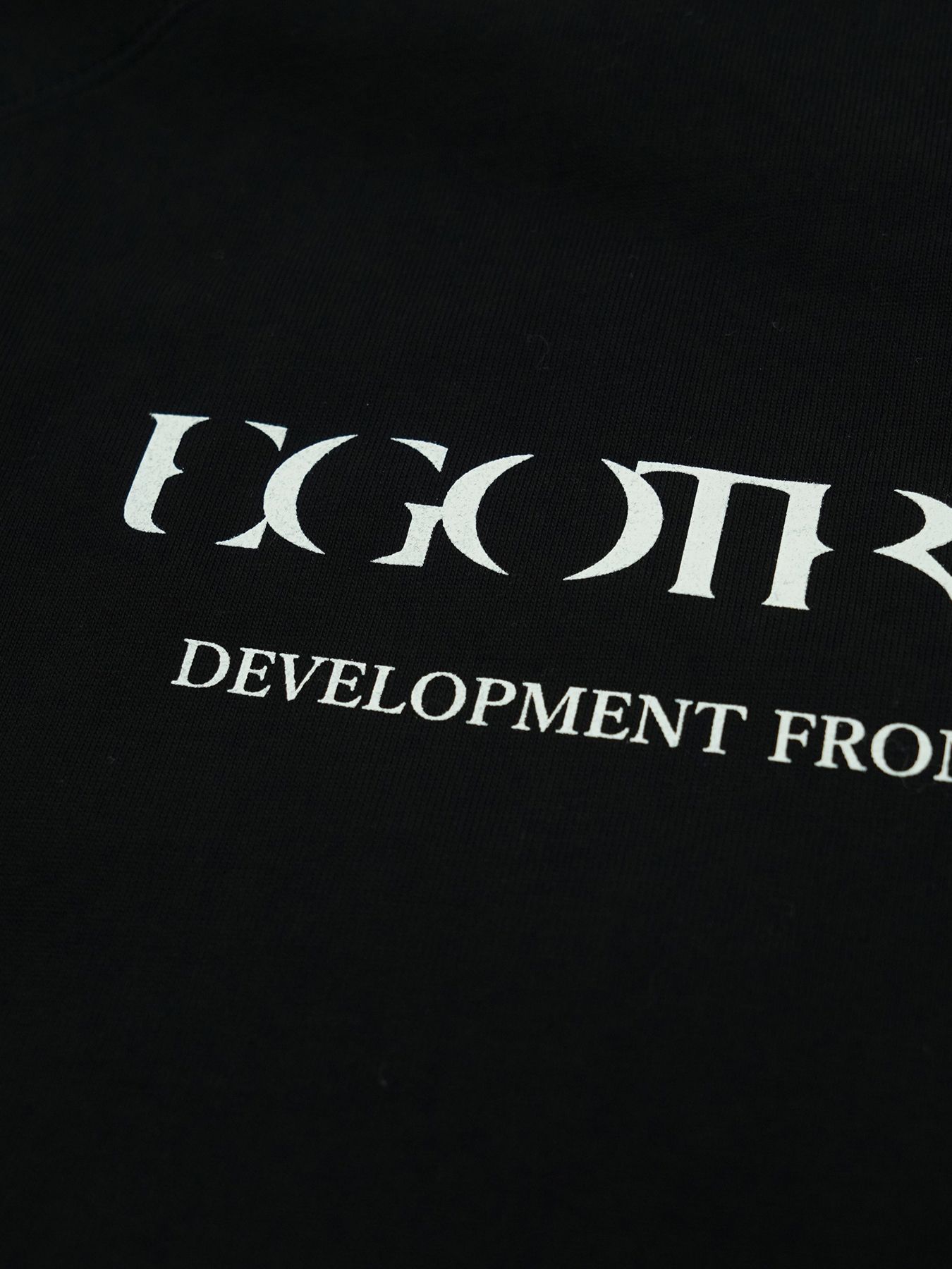 【予約品 2月1日(日) 締切】HEAVYJERSEY wavy / ロゴプリント Tシャツ / ブラック