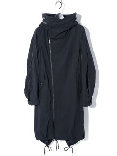【予約品】 SWITCHBLADE x nude:masahiko maruyama ZIPPER FUSION MODS COAT / モッズコート / BLACK