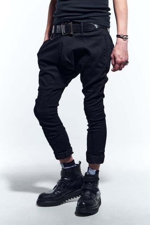 《予約品》 SaruelBondagePants デニムパンツ BlackDenim / Black 【kiryuyrik】 2月入荷予定