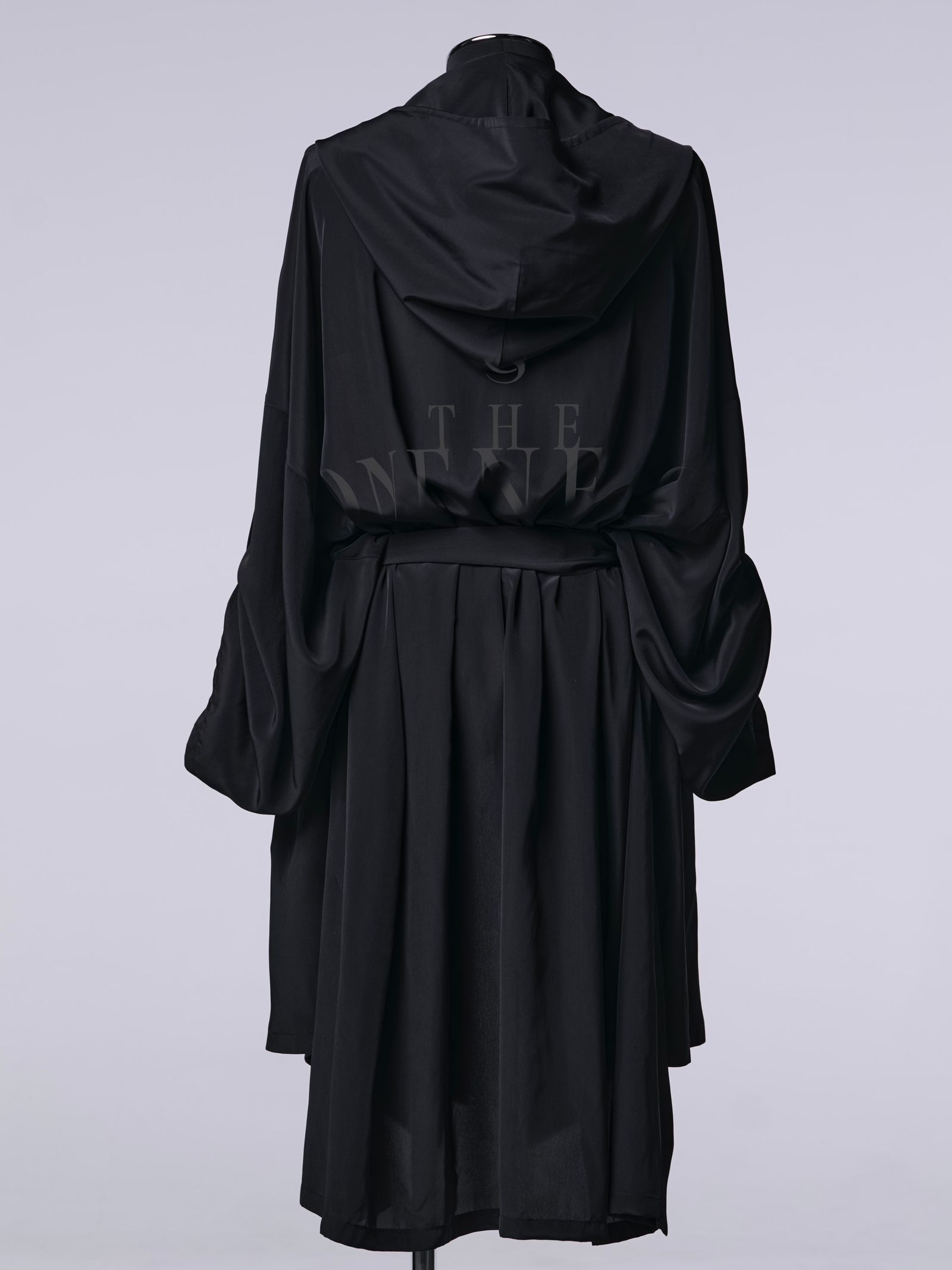 《予約品5月20日締》 HAORI / ハオリ / ブラック バックプリント
