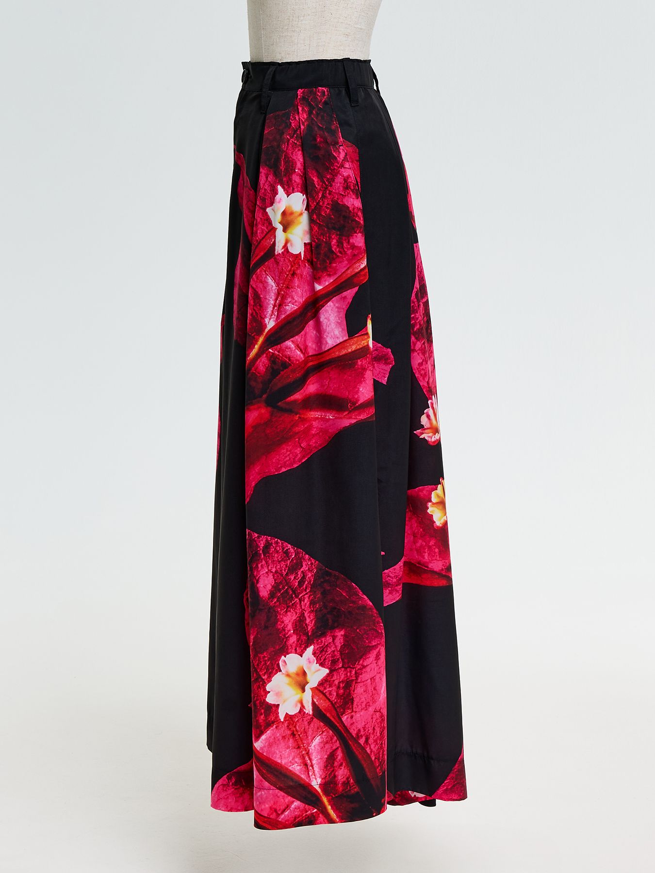 【予約品 10月26日(日) 締切】Drape Skirt / ドレープスカート / ブーゲンビリア
