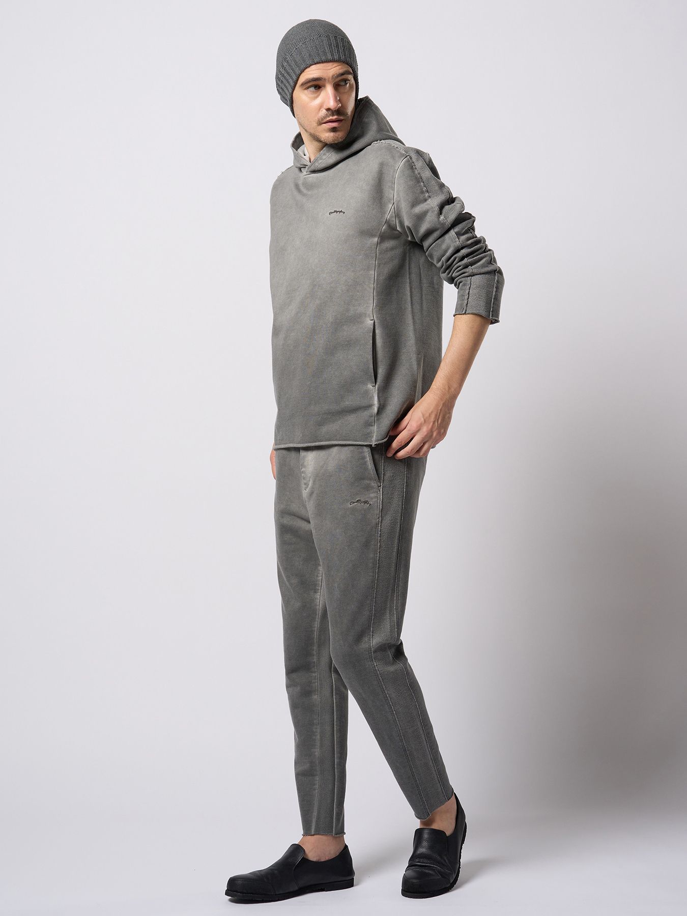 【予約品 9月23日(火) 締切】cut-off sweat pants / カットオフ スウェットパンツ / ダークグレー