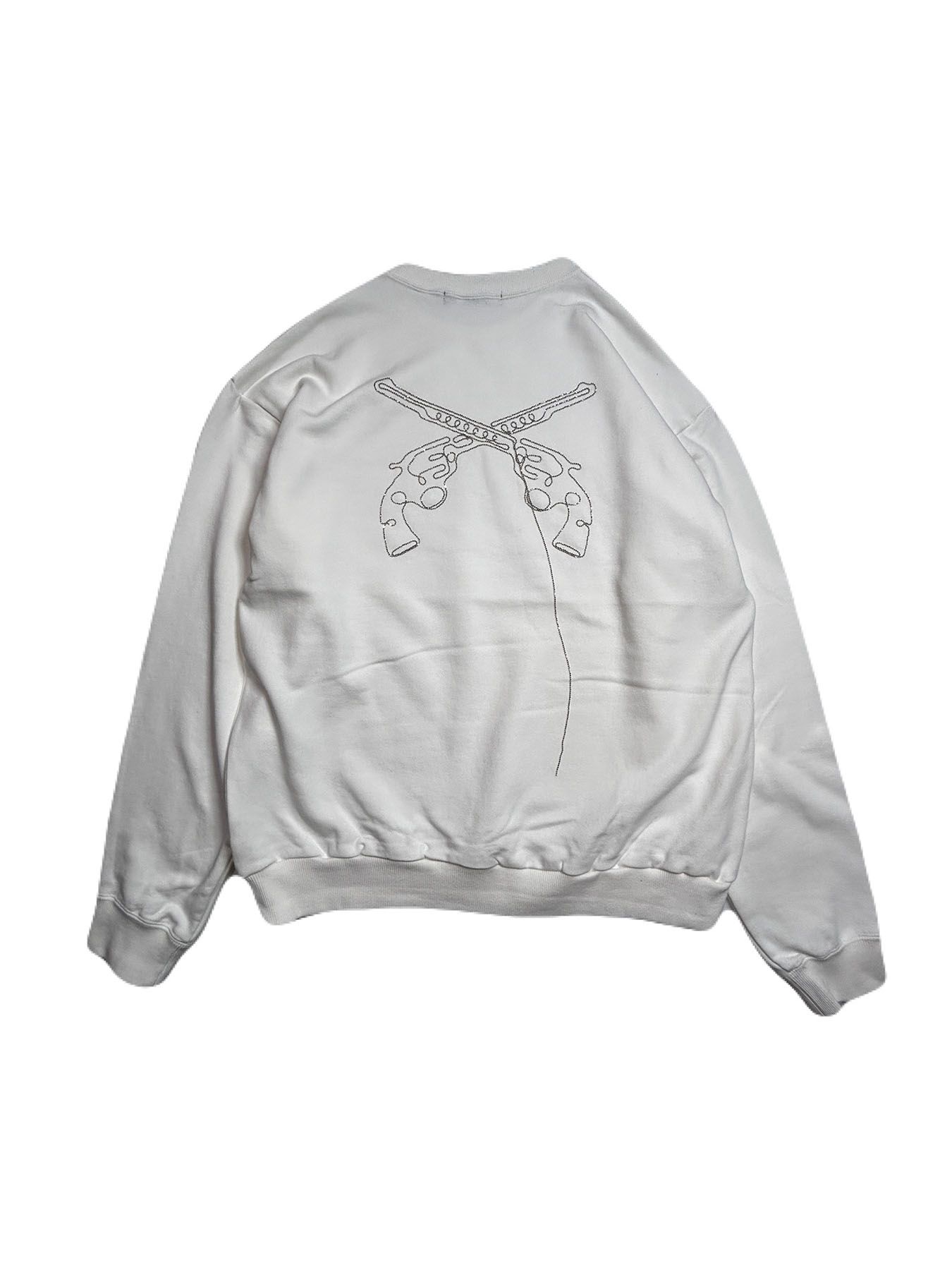 【予約品 8月10日(日) 締切 】BALL CHAIN SWEAT / ボールチェーン スウェット / オフホワイト