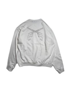 【予約品 8月10日(日) 締切 】BALL CHAIN SWEAT / ボールチェーン スウェット / オフホワイト