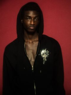 【予約品 8月23日(日) 締切】ST/JER ZIP/HOOD CRY / クリスタル / ブラック