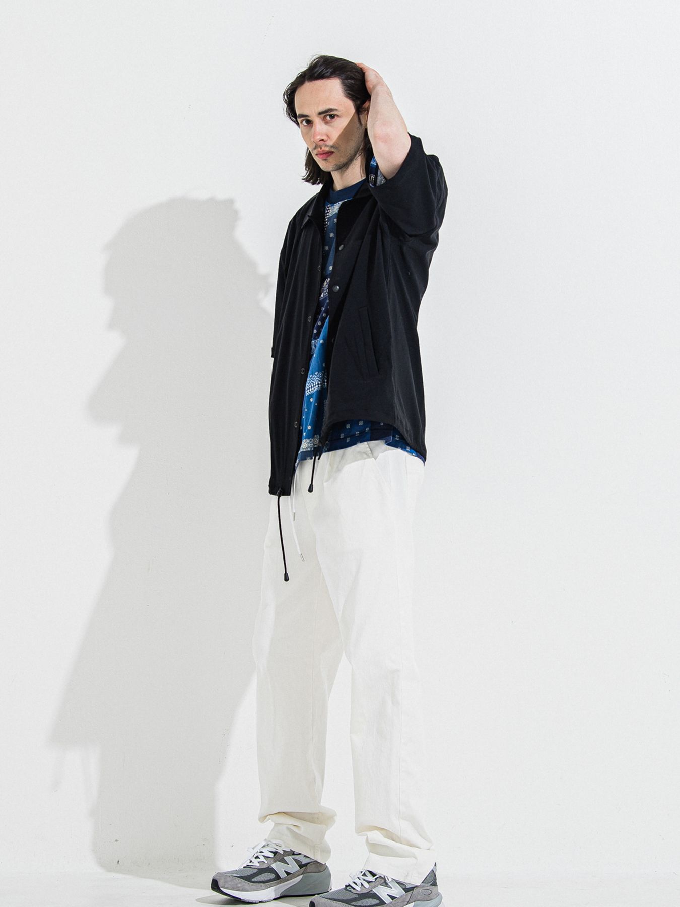 【予約品 】BANDANA OVER TEE / バンダナオーバーサイズTシャツ / ネイビー