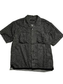 《予約品8月31日 23時55分締め》 DENIM SS SH / デニムシャツ / ブラック 【roarguns 】 2024年3月入荷予定