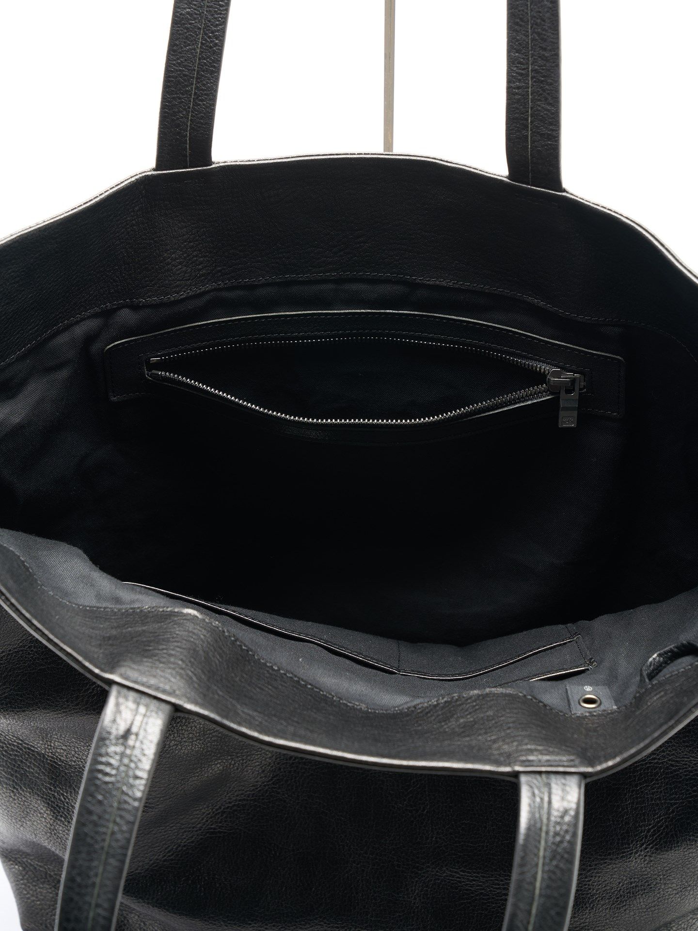 【予約品】 KOBE LEATHER big tote bag/ トートバッグ / ブラック