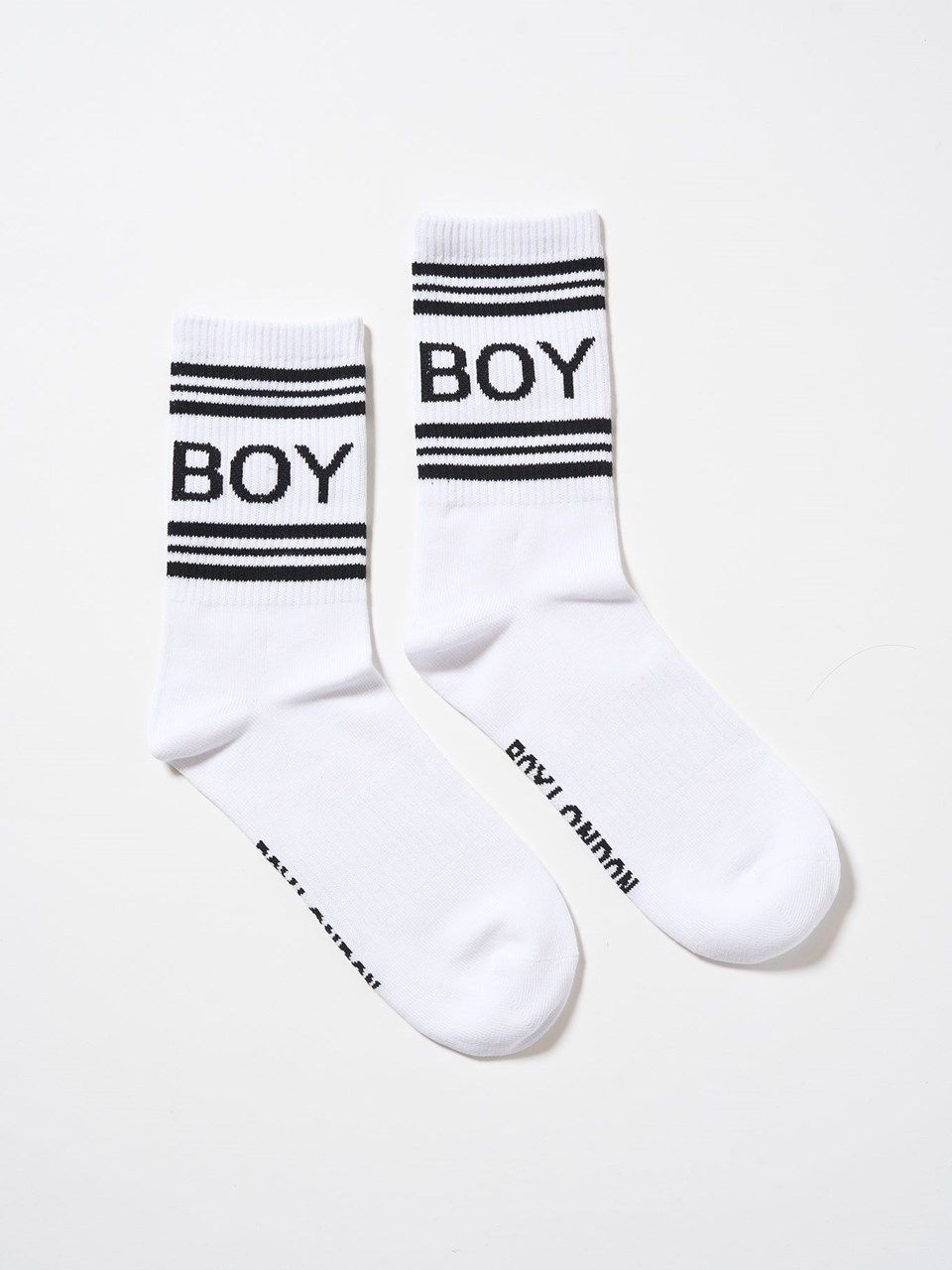 BOY LOGO REGULAR SOCKS / ソックス / ホワイト