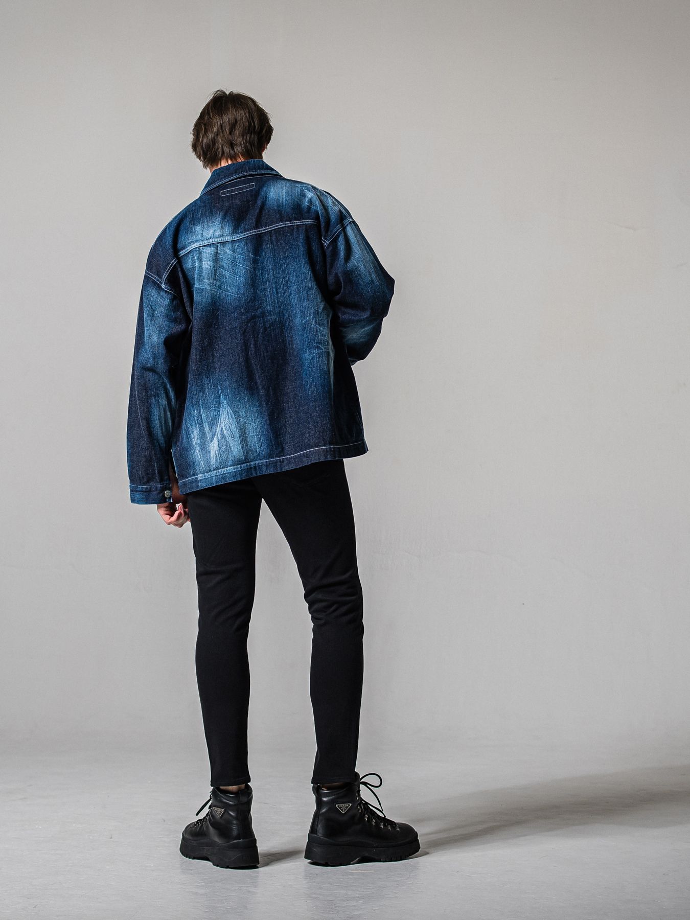 【予約品 11月16日(日) 締切】MICK DENIM JERSEY / ミック デニムジャージ / ブラック
