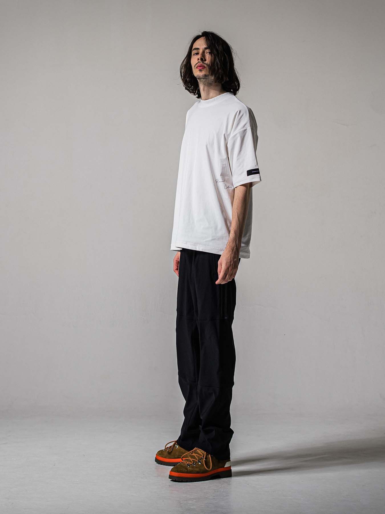 【予約品 11月16日(日) 締切】JONSON LINE WIDE PT / ジョンソン ライン ワイドパンツ / ブラック×ブラック