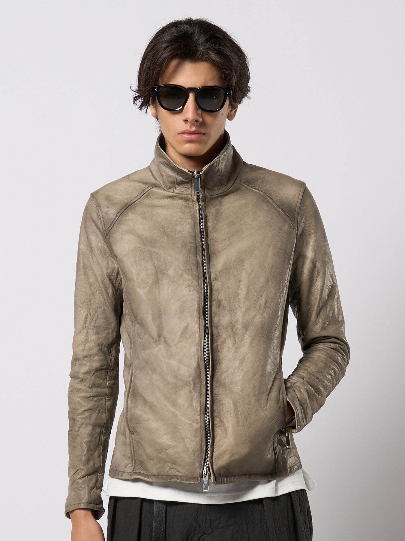 【予約品 9月23日(火) 締切】stand riders(cow leather) / スタンドライダース(カウレザー) / ベージュ