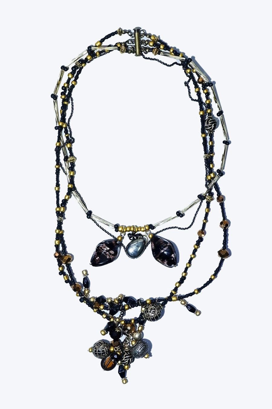 Anubis アヌビス Necklace ネックレス / BLACK 【Ranunculus】