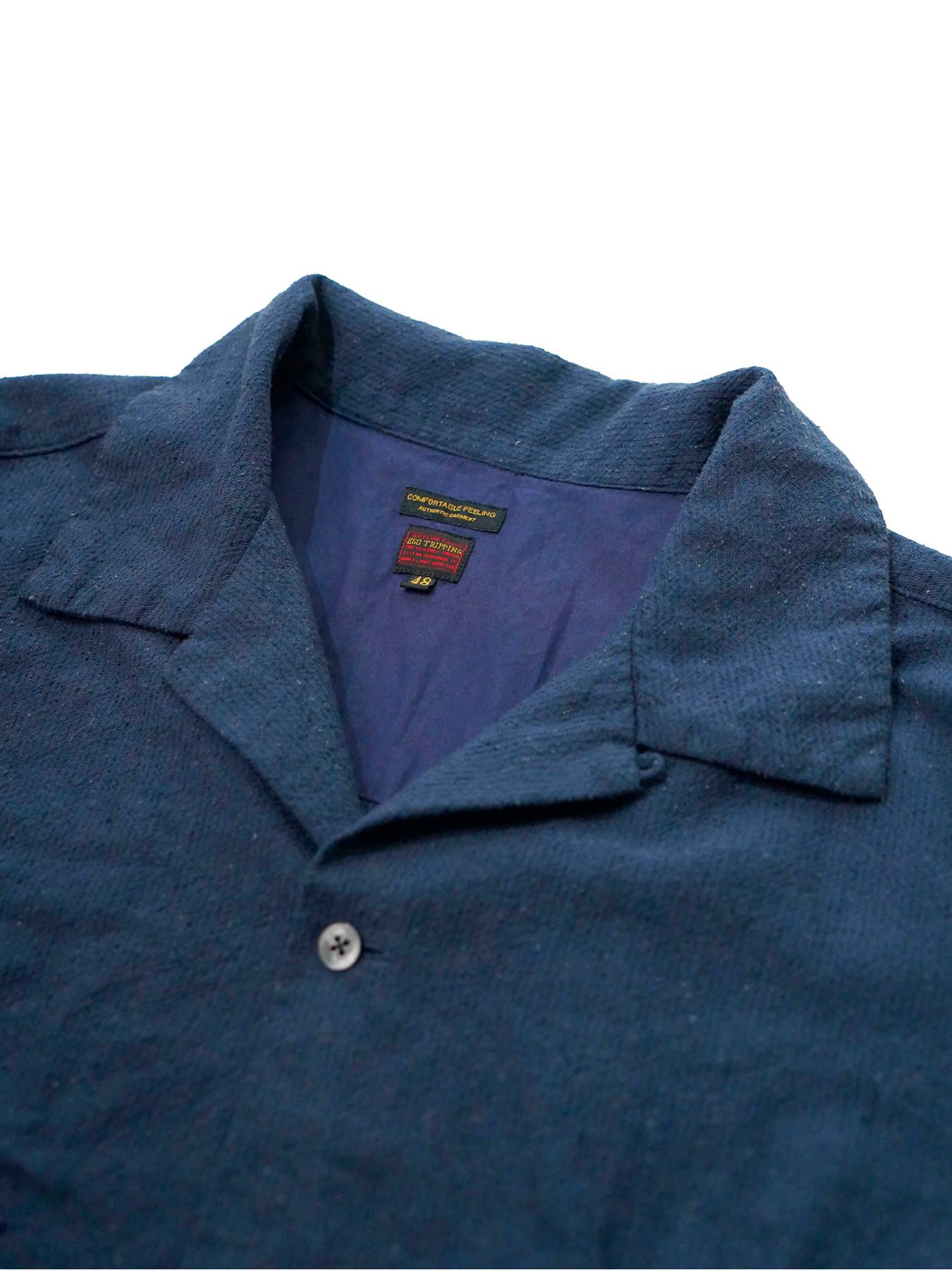 【予約品 5月7日(水)AM10時  締切】Silkwest / ウエスタンシャツ / ネイビー