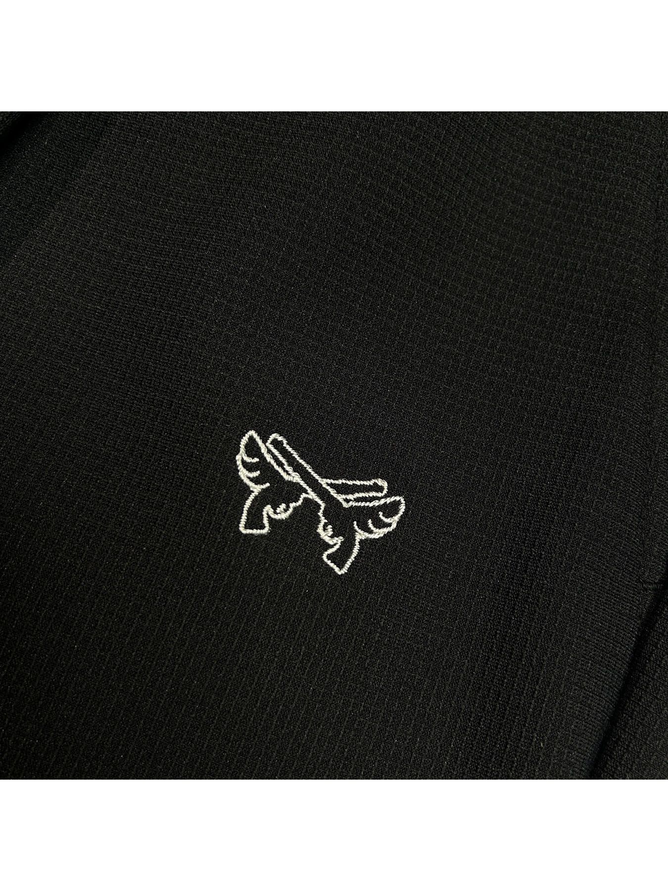【予約品 8月10日(日) 締切 】WING EMB MESH PANTS / ウイングエンボス メッシュパンツ / ブラック