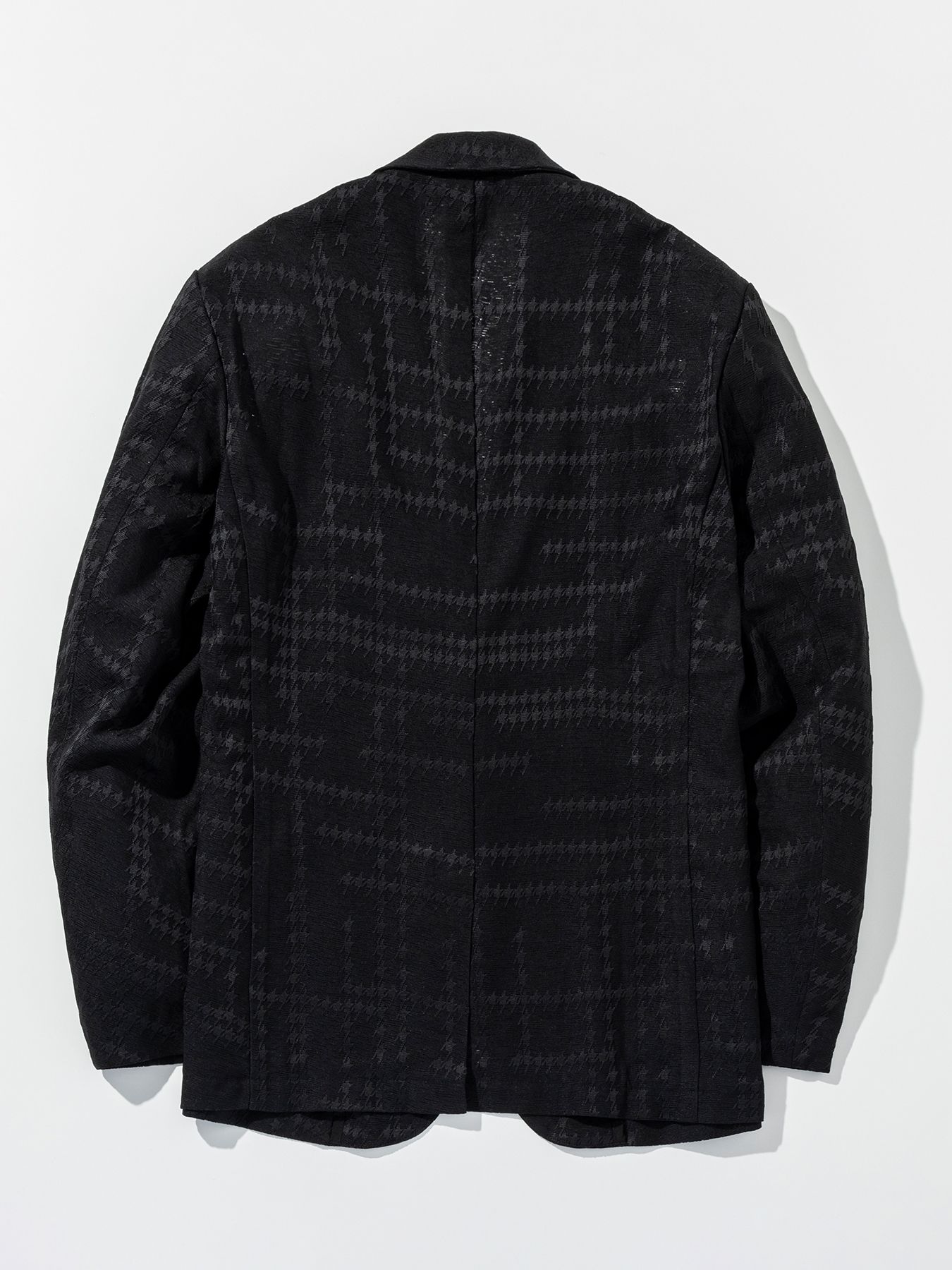 ランダム千鳥柄テーラードジャケット  2つ釦 ジャガード 一枚仕立て 1PIU1UGUALE3 RELAX USK-26017