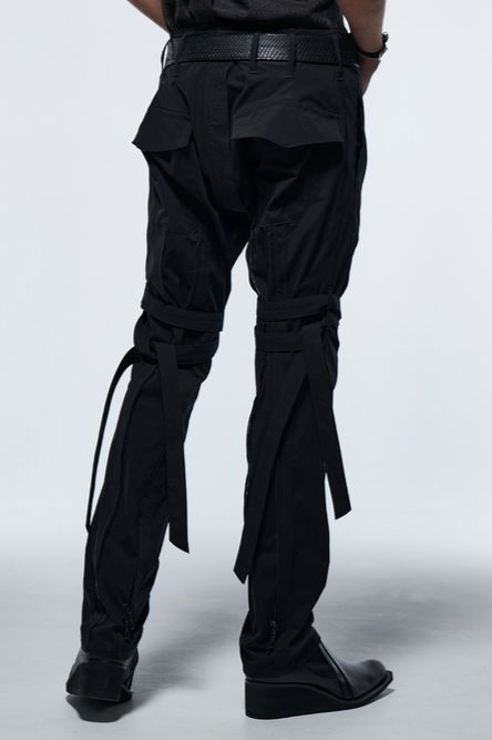 《予約品》 ZippBondagePants / ブラック 【kiryuyrik】 2023年2月以降入荷予定