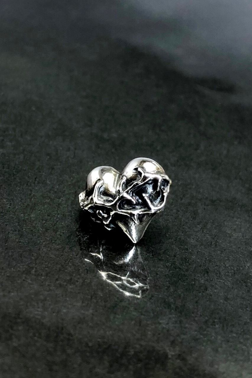 《受注生産》 HEART STUD ピアス 【GOD SIZE】 注文から1~2週間後入荷予定