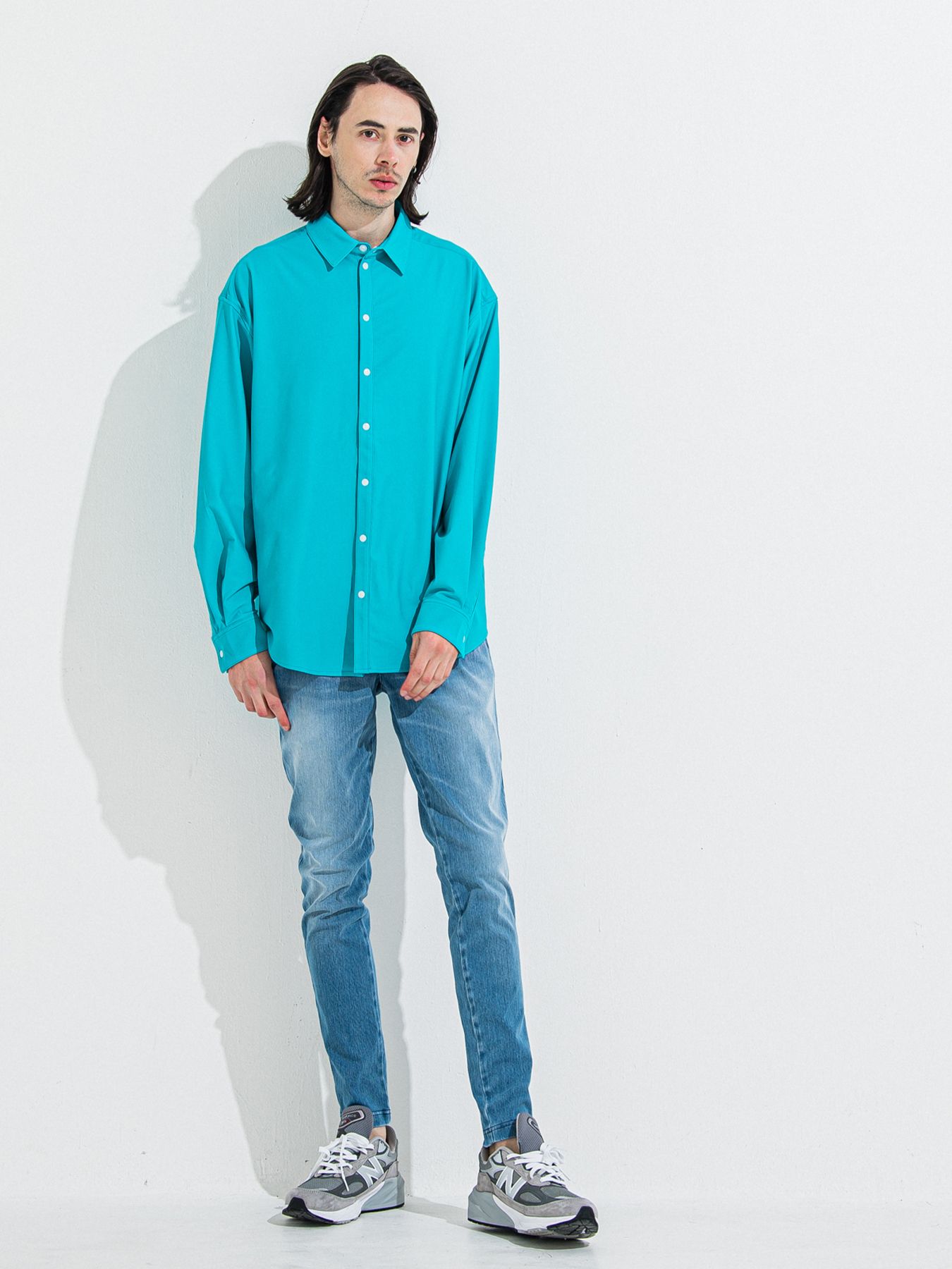 【予約品 】DENIM JERSEY CHRIS EASY TUCK PT / デニムジャージクリスイージータックパンツ / ライトインディゴ
