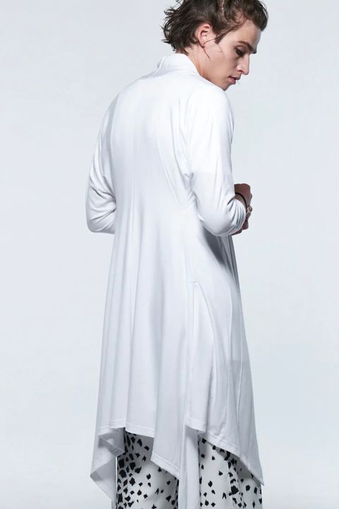 《予約品》 DolmanFlareCardigan / ホワイト 【kiryuyrik】 2023年4月以降入荷予定