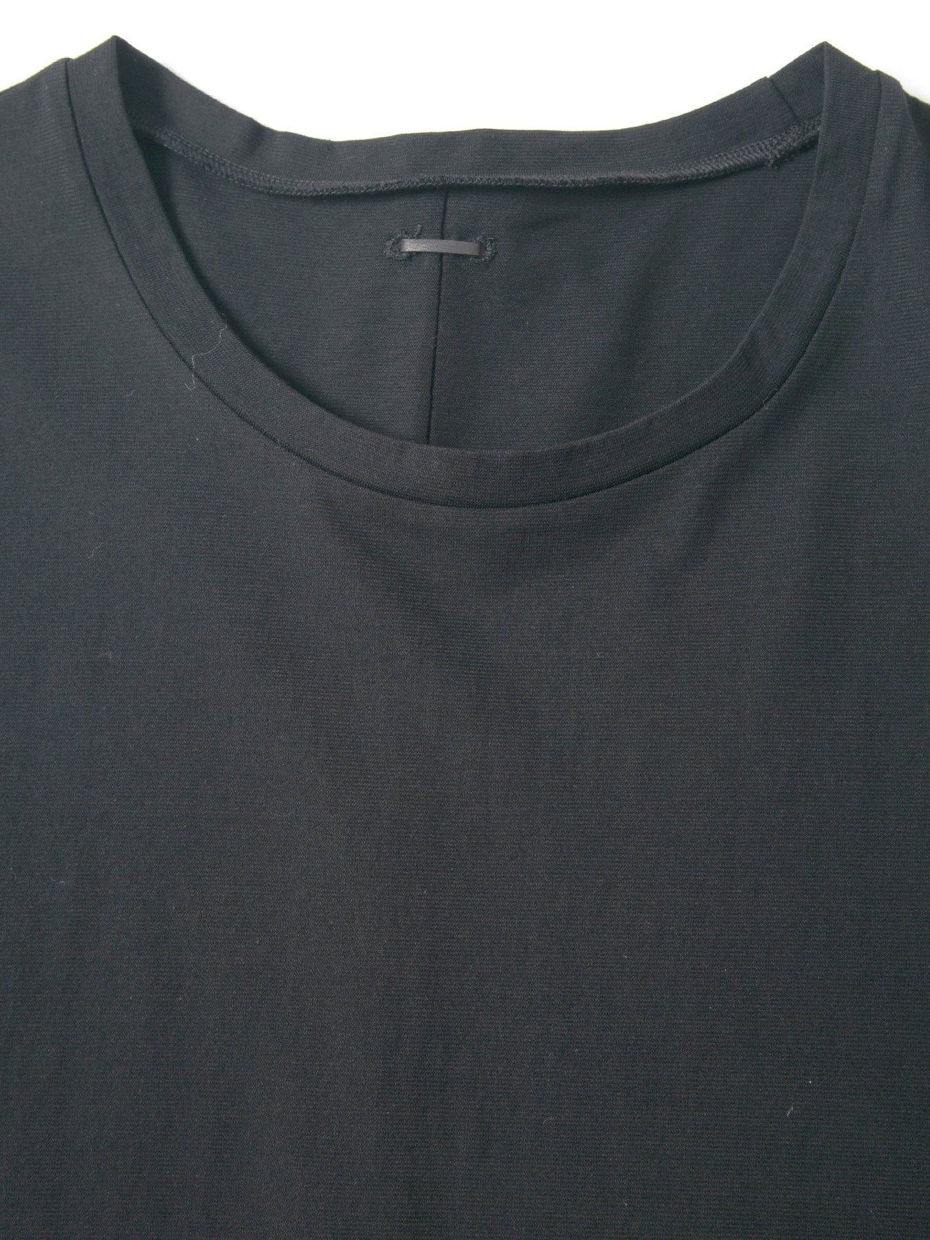 接触冷感 ガス強撚天竺 H/S T シャツ / H/S T-Shirts / ブラック 【STRUM】