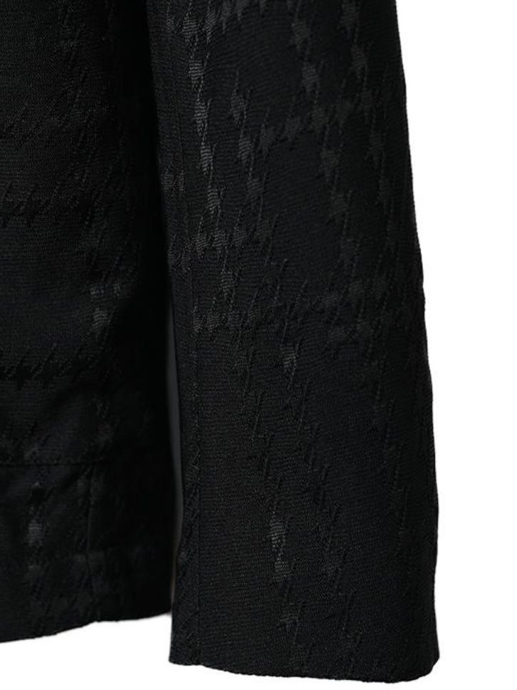 ランダム千鳥柄テーラードジャケット  2つ釦 ジャガード 一枚仕立て 1PIU1UGUALE3 RELAX USK-26017