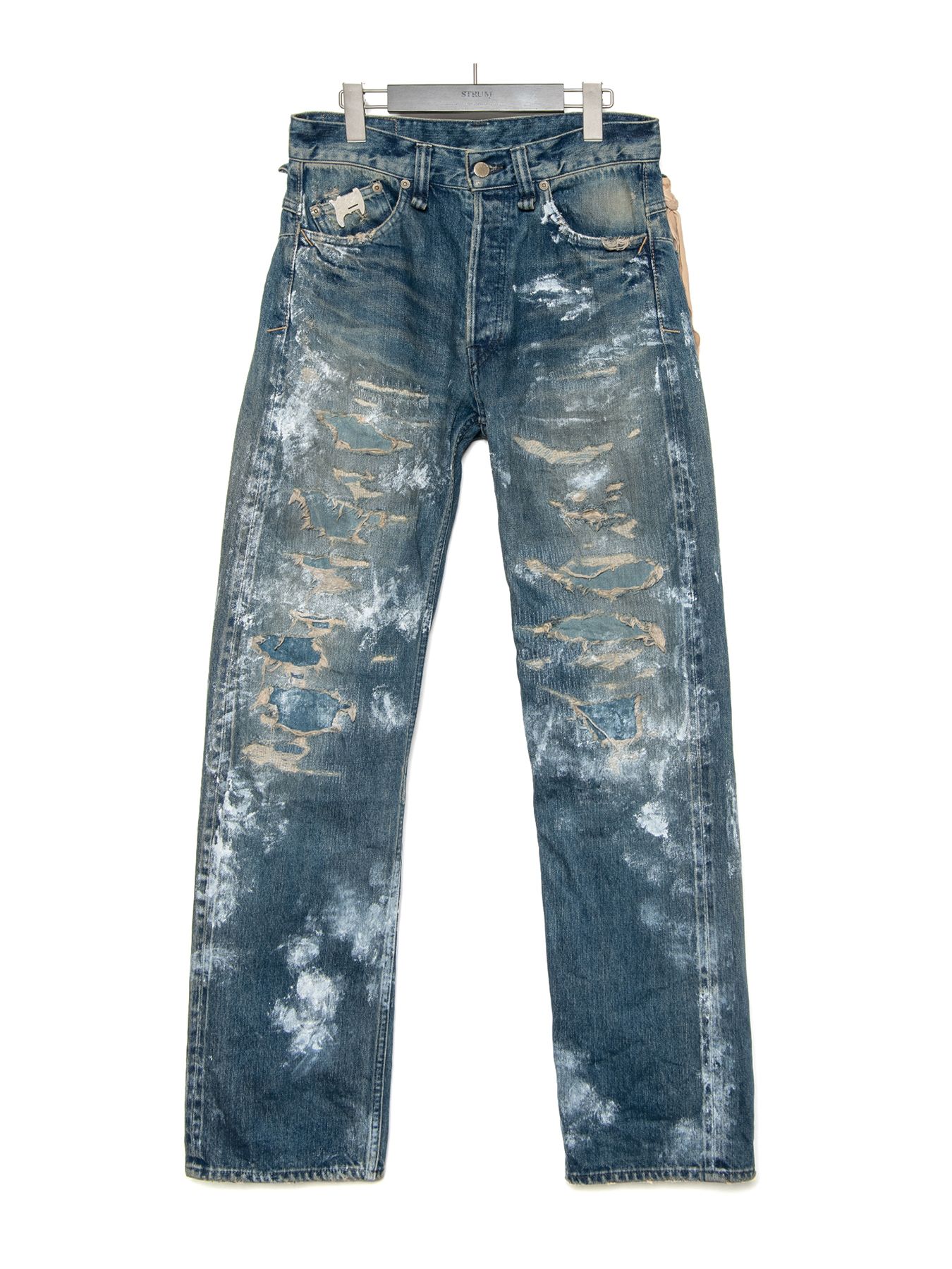 【予約品 9月27日(日) 締切】14oz ディープブルー ヘビーセルヴィッチ デニム レギュラーストレート / 1977 / PAINTER INDIGO