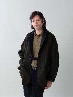 【予約品 5月27日(水) 締切】EDGE-OVERJACKET / オーバージャケット / ブラウン系