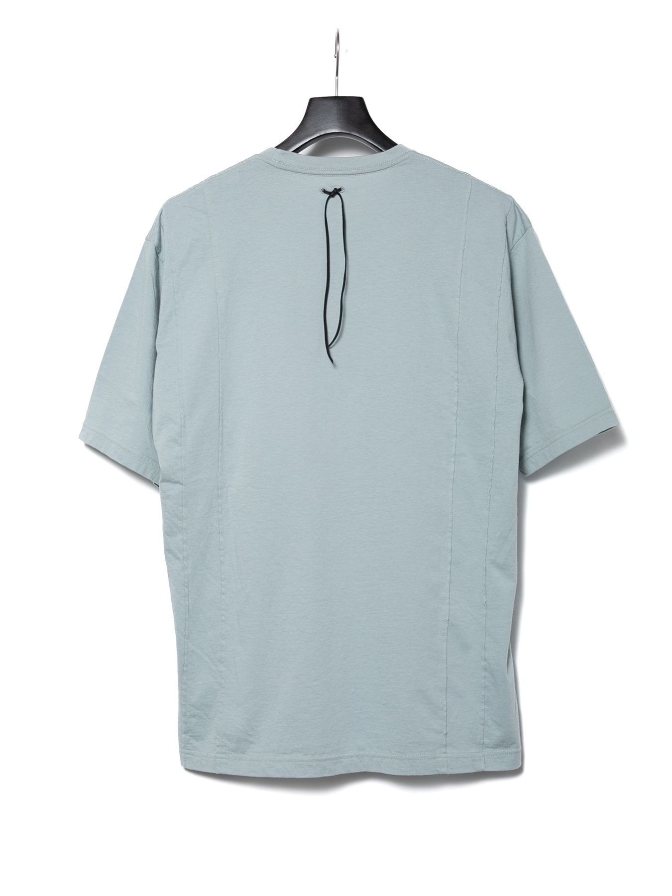 【予約品 10月12日(日) 締切】Natural Soft Cotton Oversize Crew Neck T-shirt / 30/-ナチュラルソフト天竺 クルーネック ワイドTシャツ / グレーグリーン
