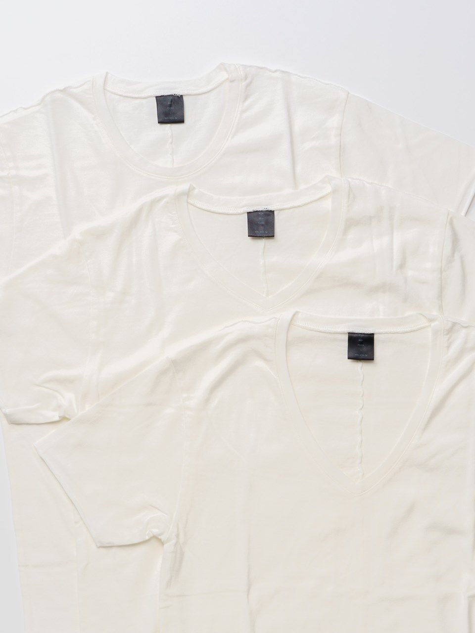 《予約品》  3 in pack-T S/S / 3パックTシャツ / ホワイト