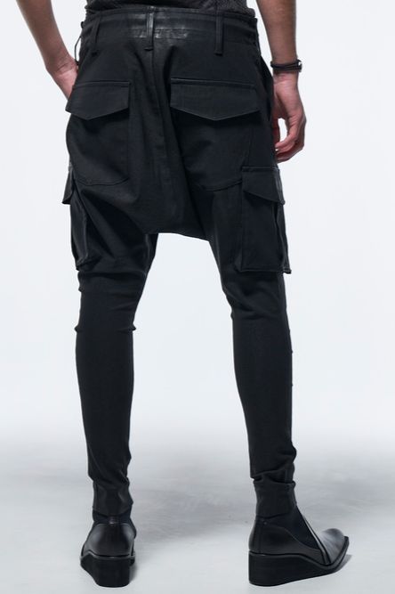 《予約品》 SarouelEasyCargoPants / ブラック 【kiryuyrik】 2023年4月以降入荷予定