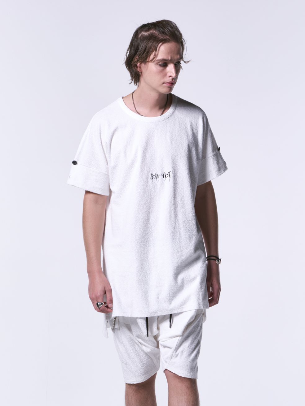 《予約品》 ConchDolman-T / ドルマンTシャツ / ホワイト
