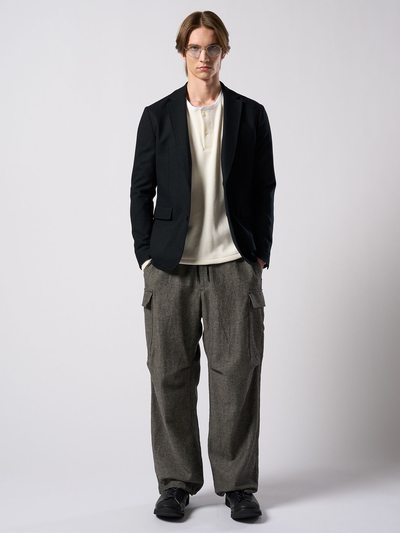 【予約品 4月19日(日) 18時締切】modern lineman boots / カウレザー モダン ラインマンブーツ / ブラック