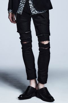 《予約品》 SlashPants Denim  / Black 【kiryuyrik】 1月入荷予定