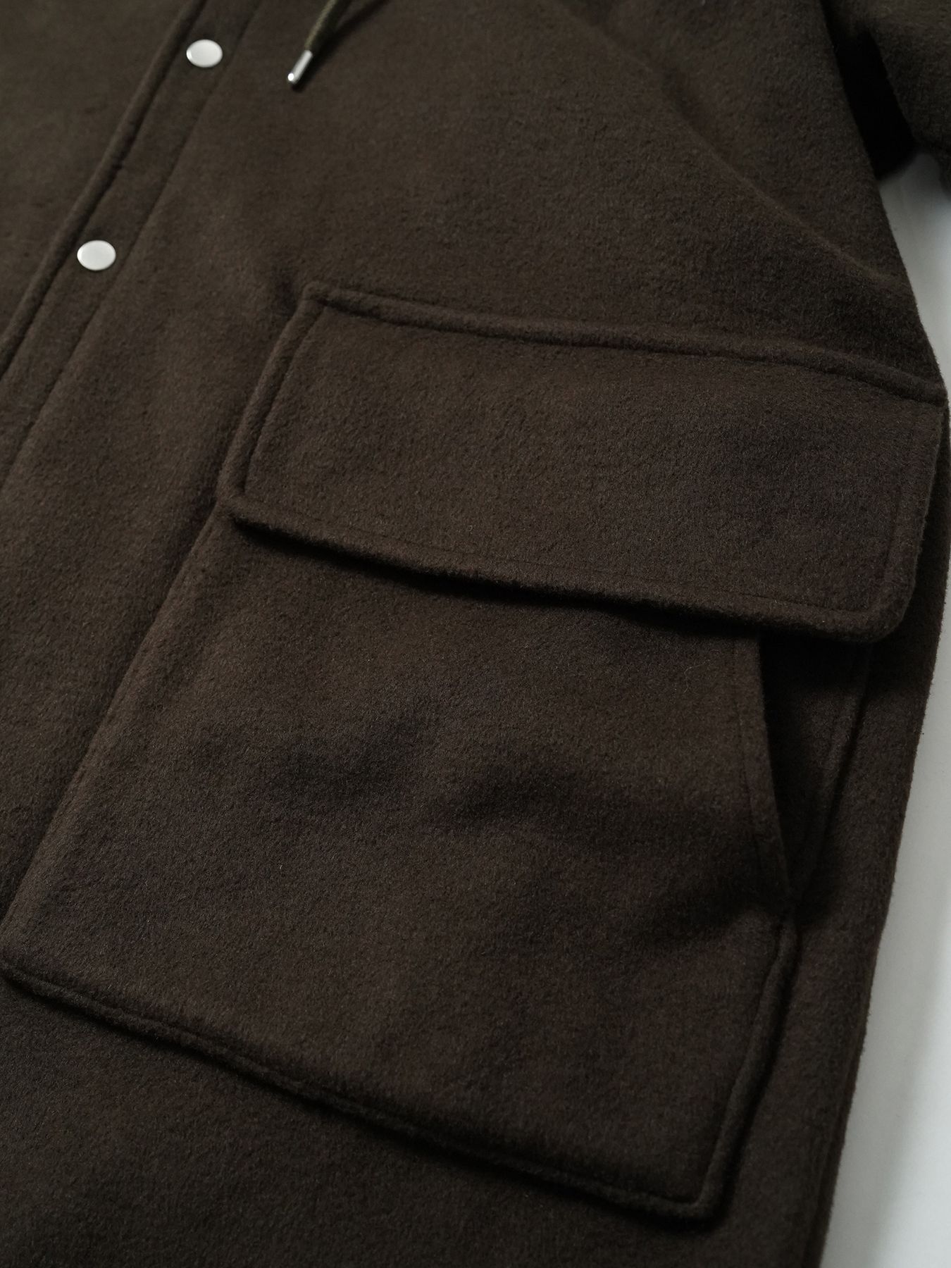 【予約品 5月27日(水) 締切】BURLY-COAT / フードコート / オリーブ