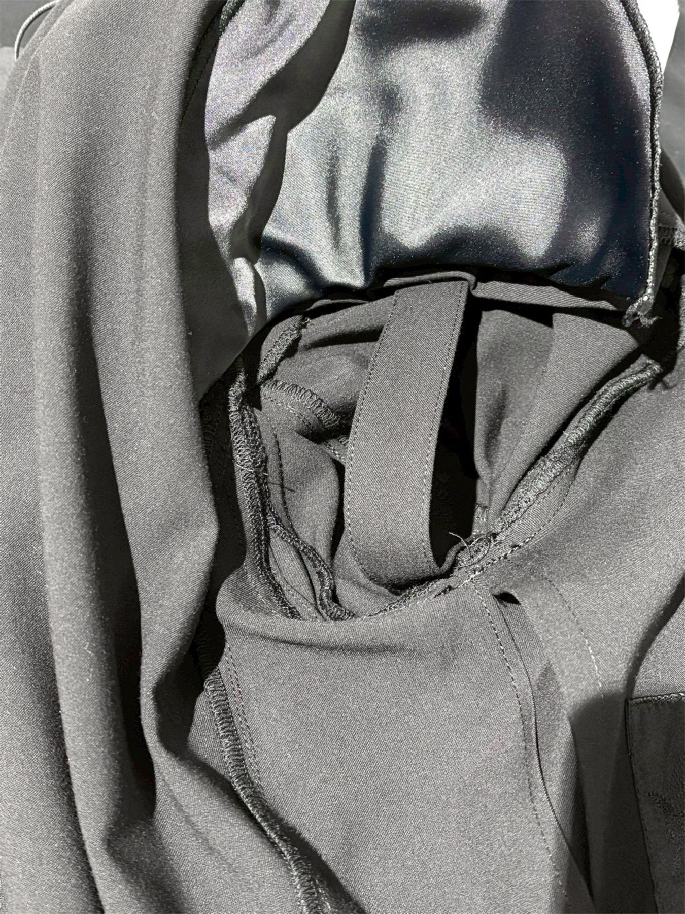 【予約品 1月4日(日) 締切】Goth Flare Jacket / ゴスフレアジャケット チェーン付きボタン / ブラック