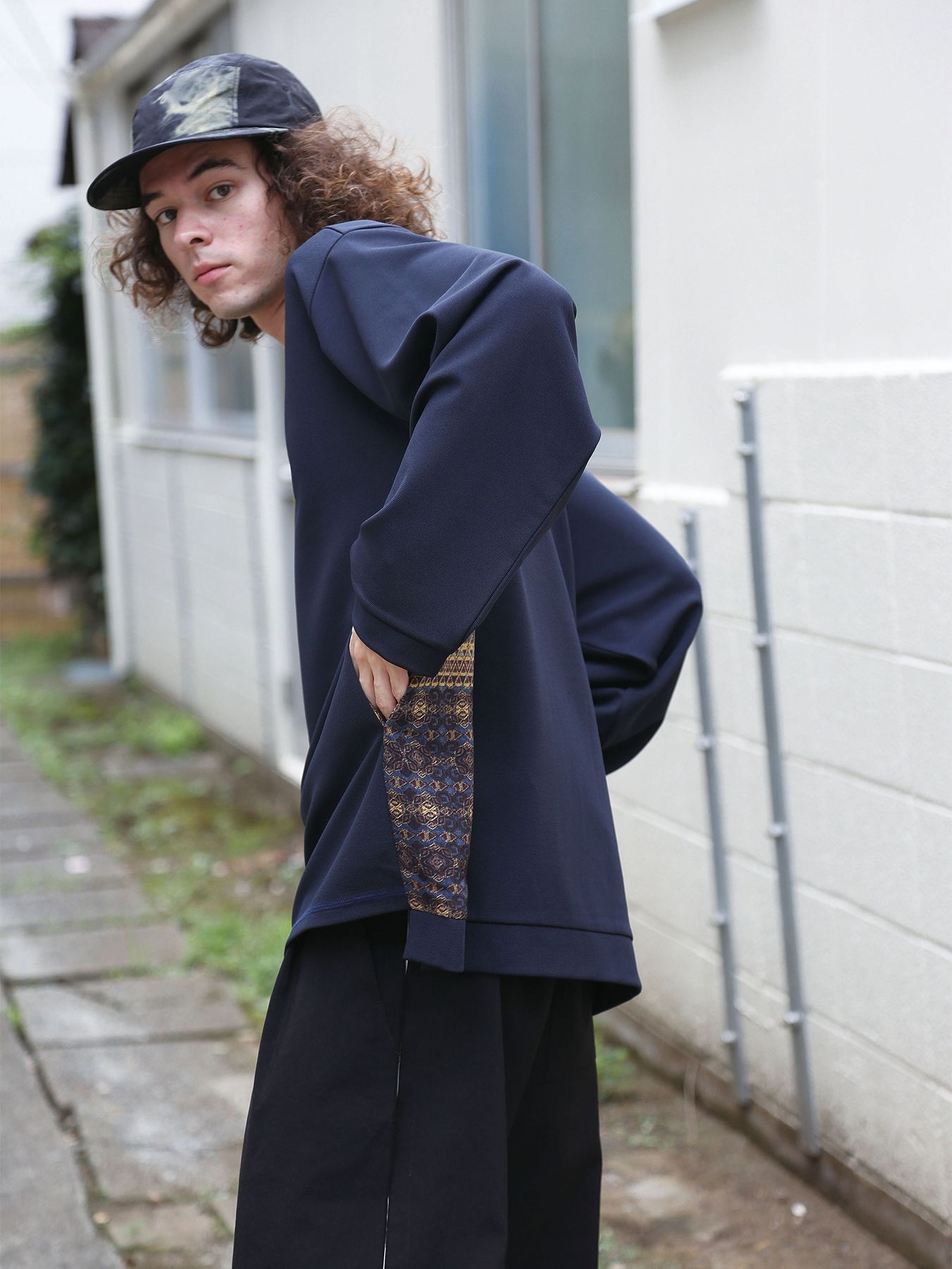 NOMAD CUTSEW / ネイビー【QUOLT】