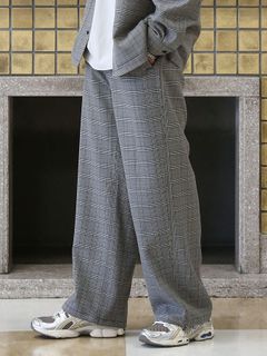 JAUNT PANTS / GRAY【QUOLT】
