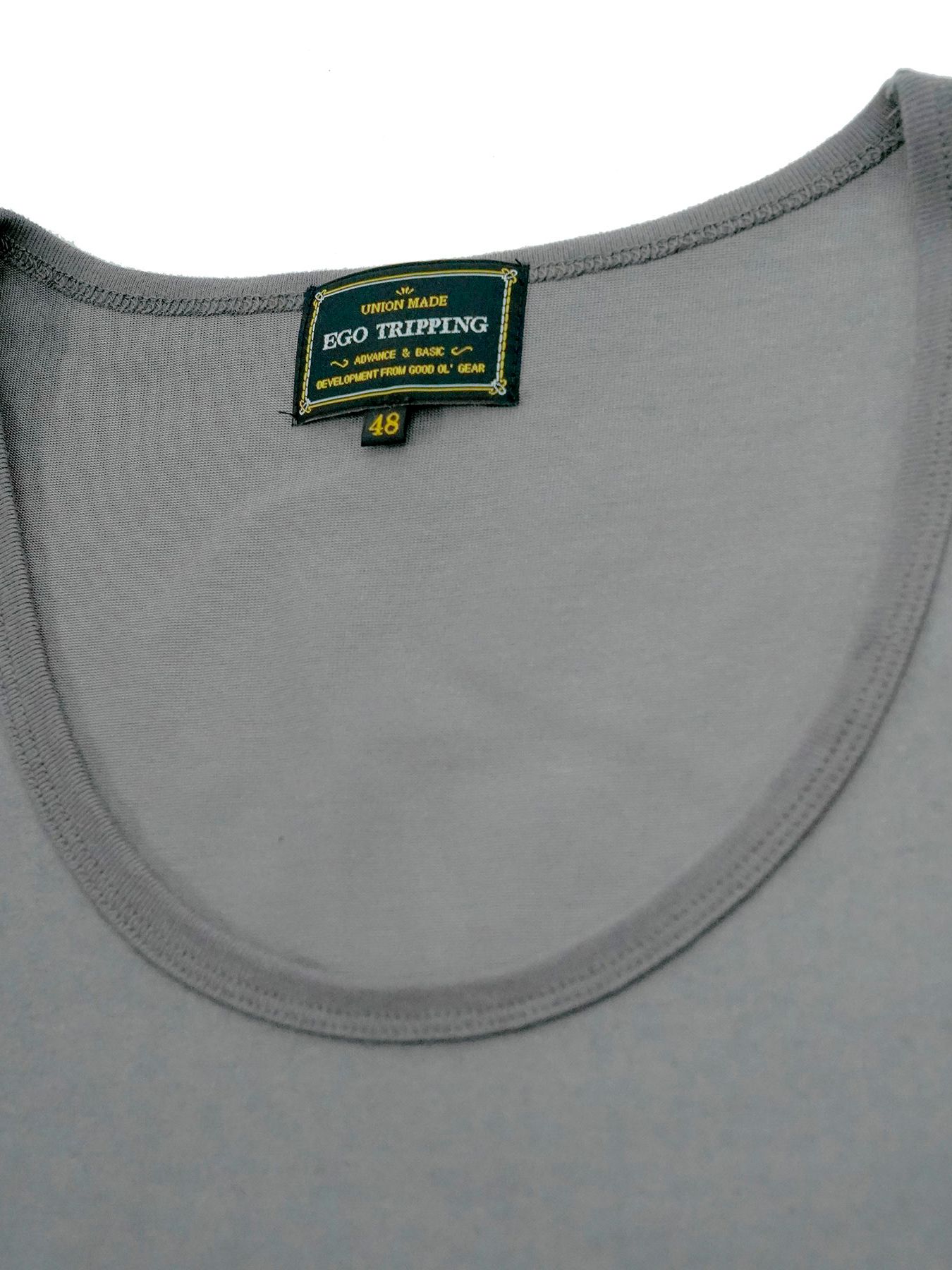 【予約品 11月9日(月) 締切】SMOOTH TANK / スムースタンクトップ / チャコール