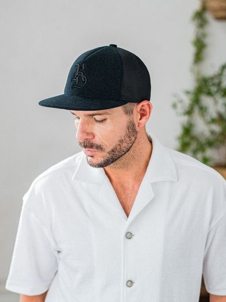《予約品3月3日18：00締め》 ID BB MESH CAP / キャップ / ブラック