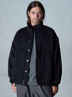 【予約品】 MEGAWOOL / ブルゾン / ブラック