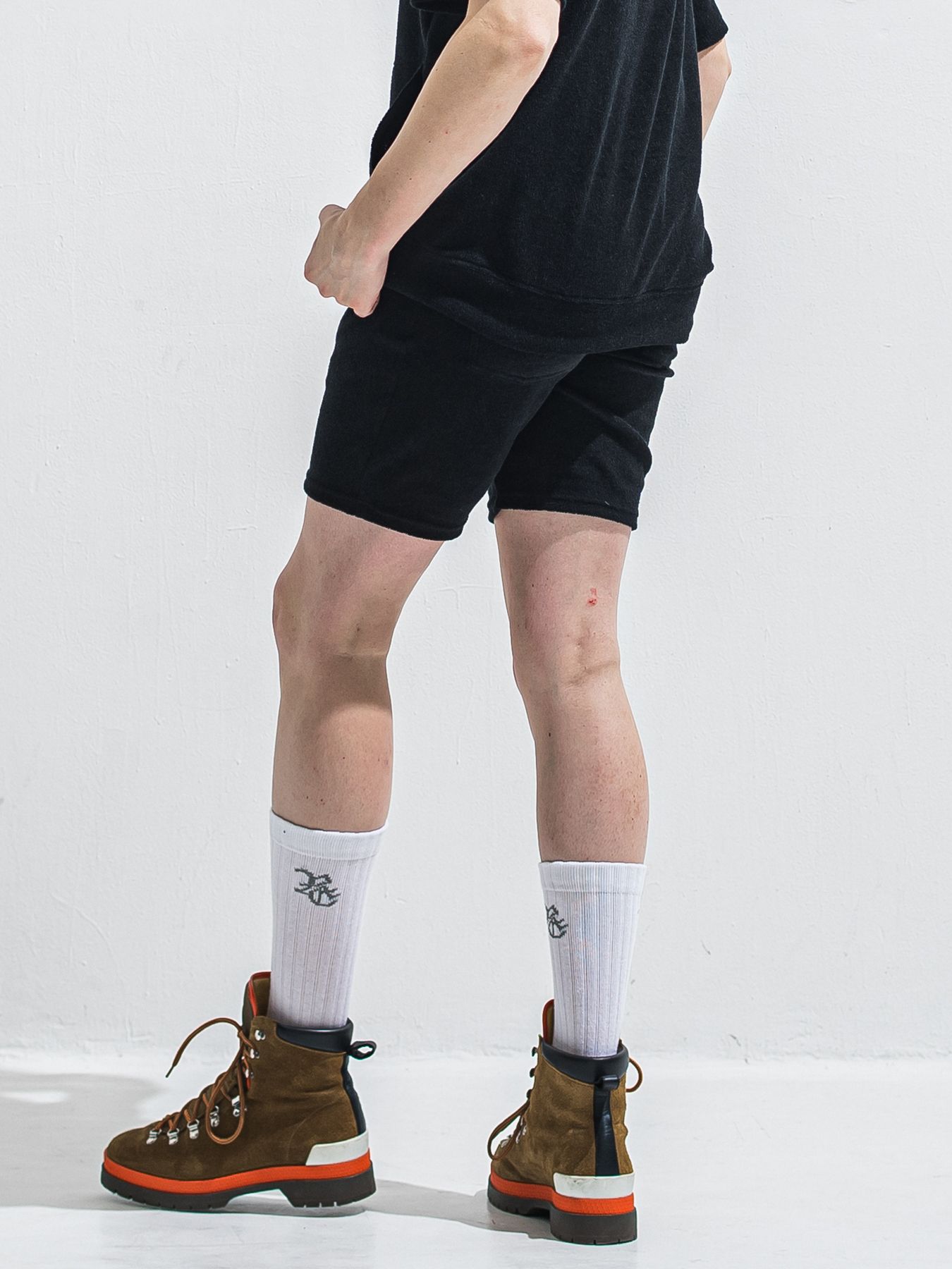 【予約品 2月15日(日) 18:00 締切】VINTAGE PILE SHORTS / パイルショートパンツ / ブラック