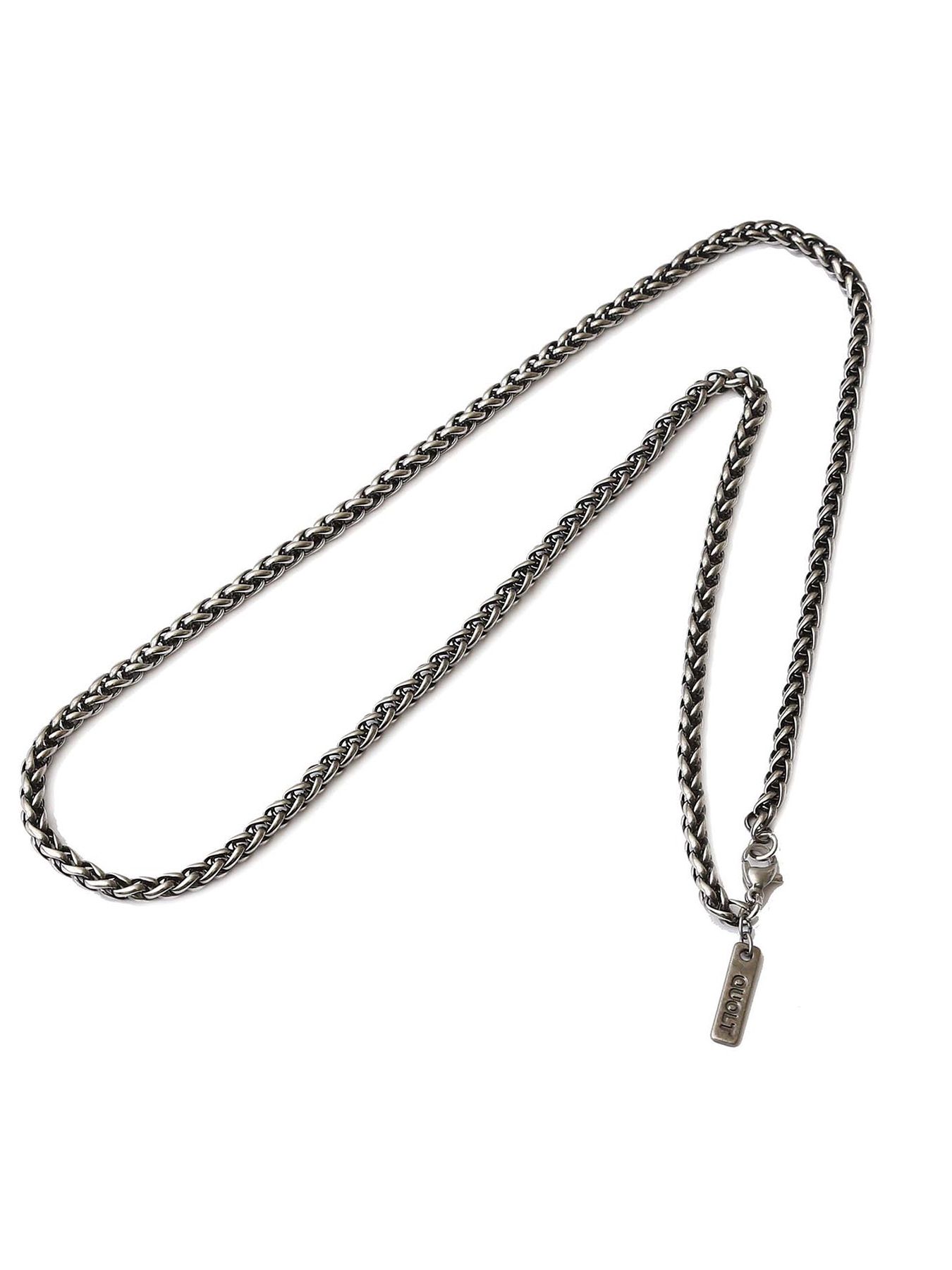 【予約品】WHEAT NECKLACE / 二連ブレスレット / シルバー【QUOLT】