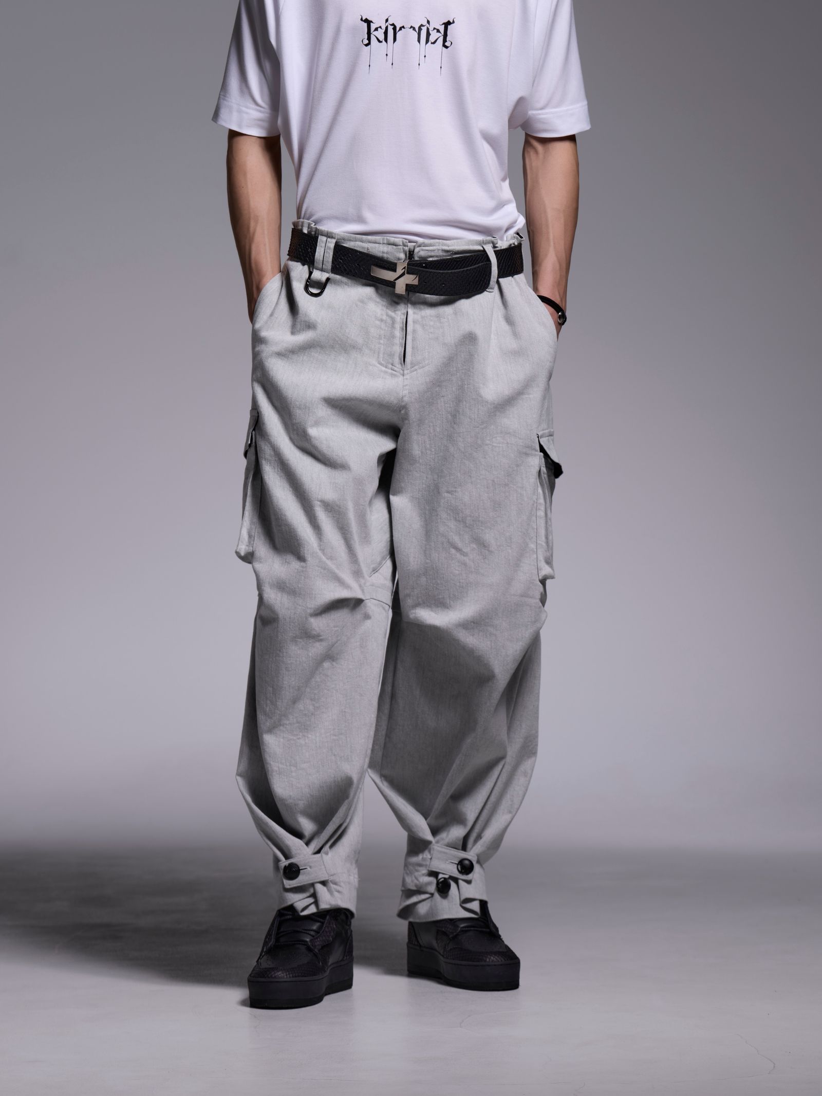 【予約品 1月4日(日) 締切】Cargo Pants / カーゴパンツ / グレー
