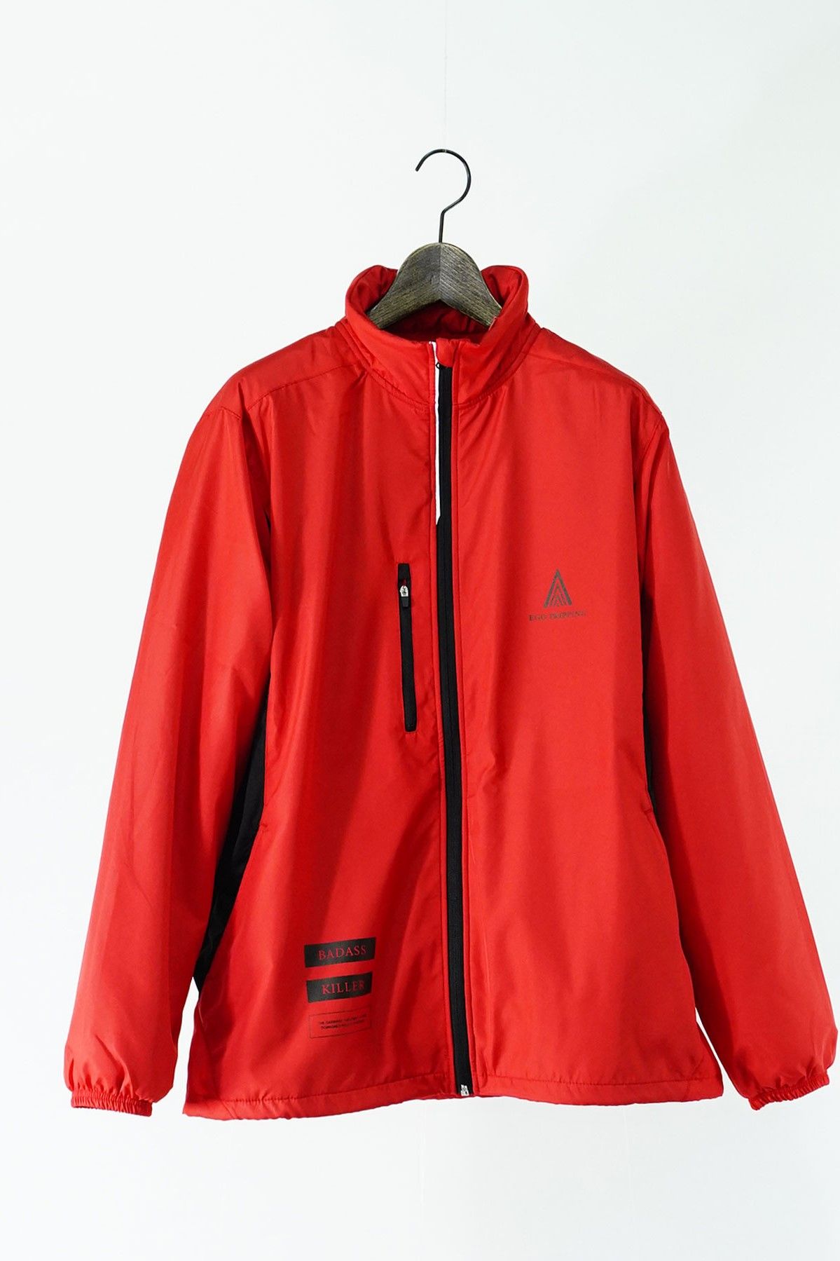 《予約》 EGO TRIPPING TRAINING JACKET裏フリース / レッド 【EGO TRIPPING】 10月中旬～入荷予定
